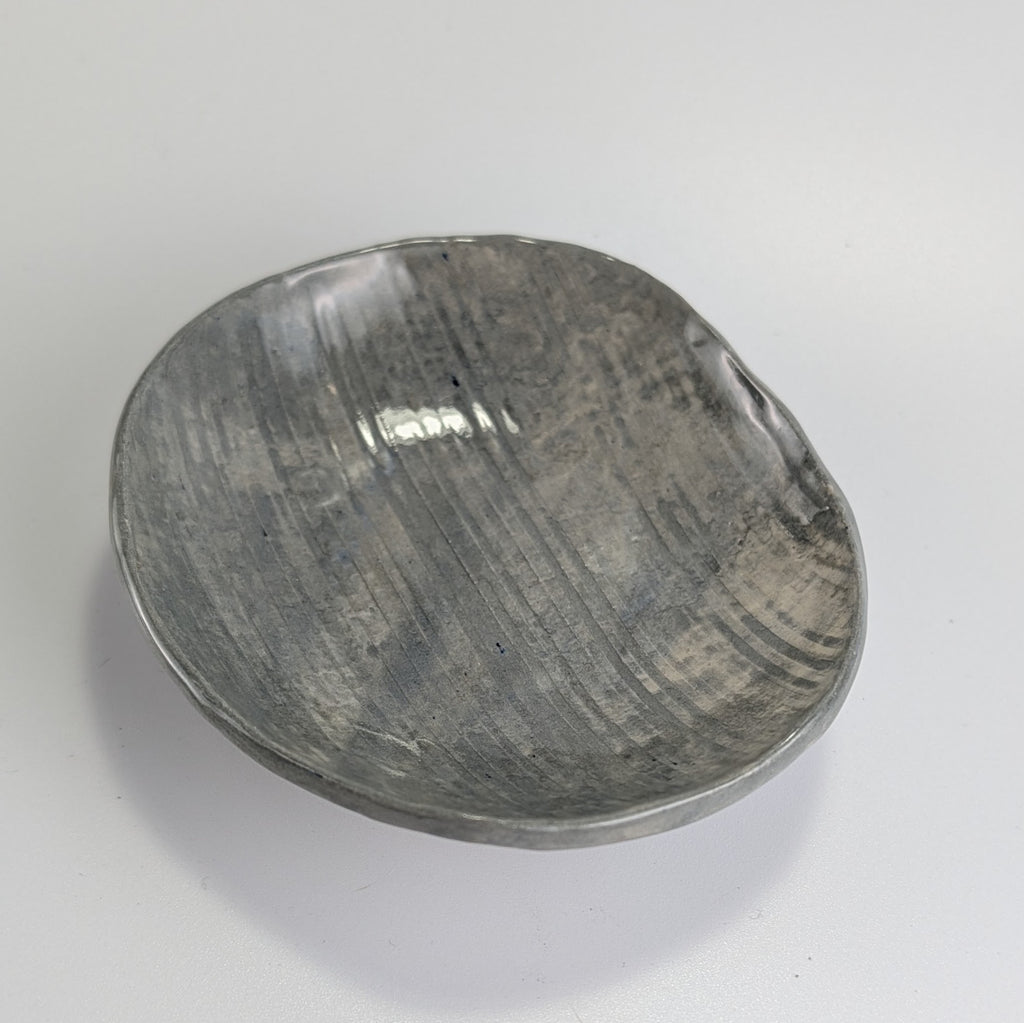 “Stone Ripple” Nerikomi Trinket Plate
