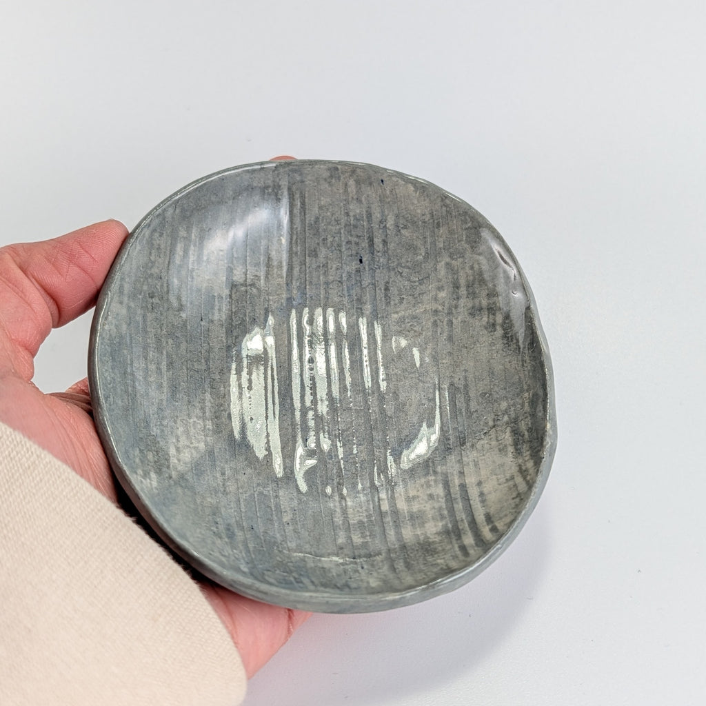 “Stone Ripple” Nerikomi Trinket Plate