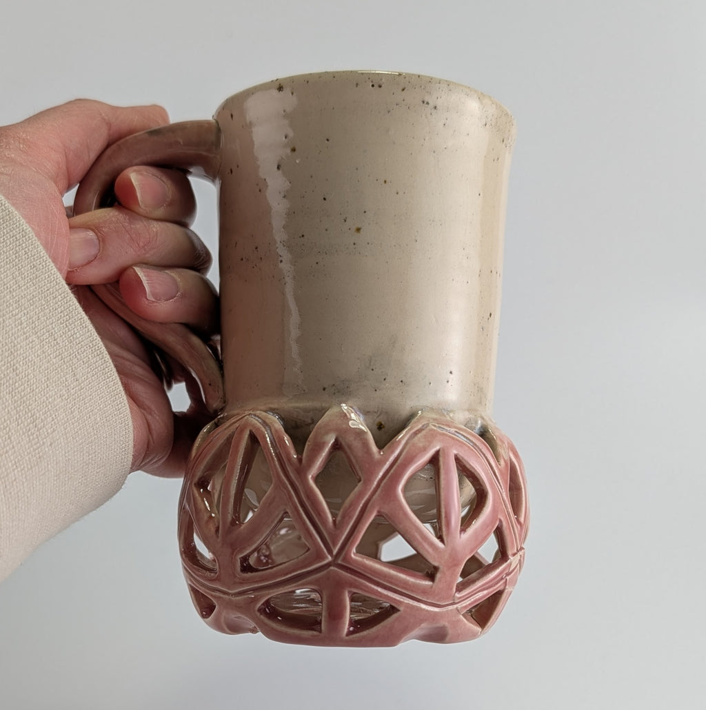 Lattice Bloom Mug