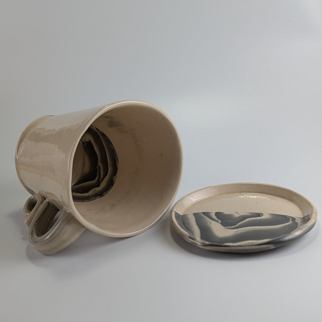 Nerikomi Mug & Coaster Set