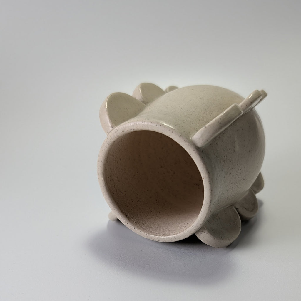 “Moonlet” Sculptural Pot