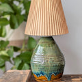 Rings of Texture Bloomlight Vase Lamp