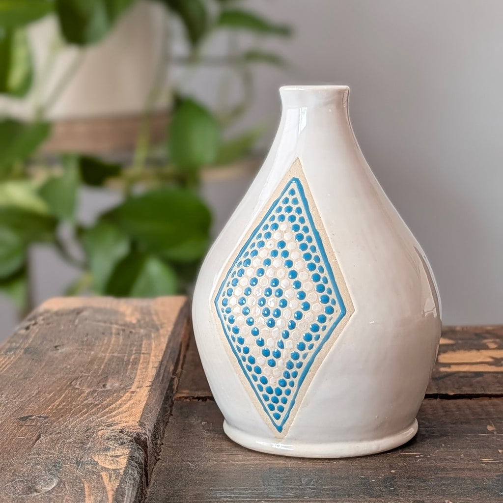 Mosaic Bloomlight Vase Lamp