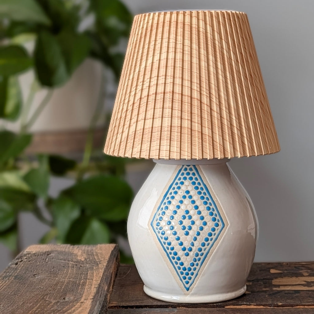 Mosaic Bloomlight Vase Lamp