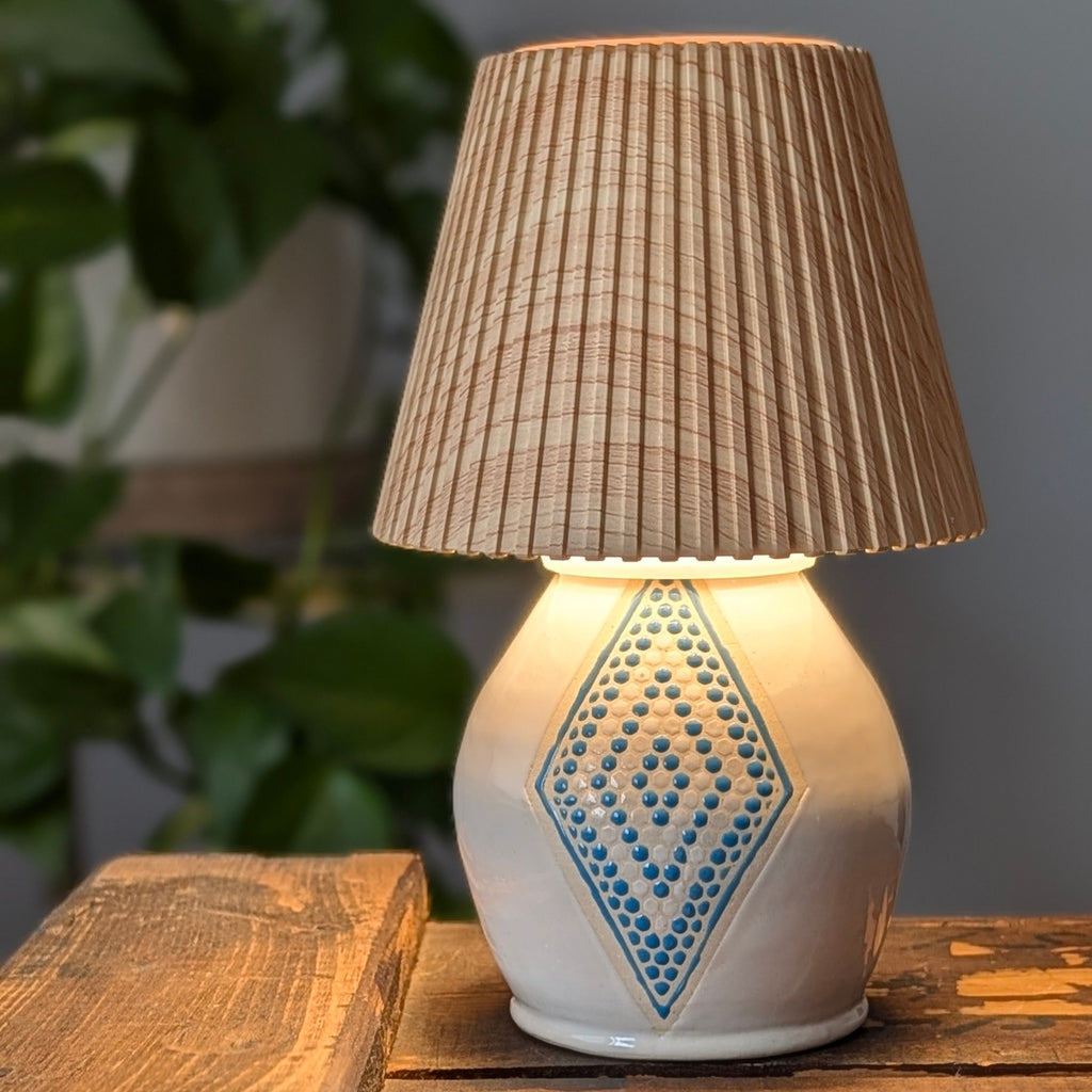 Mosaic Bloomlight Vase Lamp