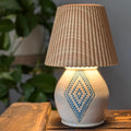 Mosaic Bloomlight Vase Lamp