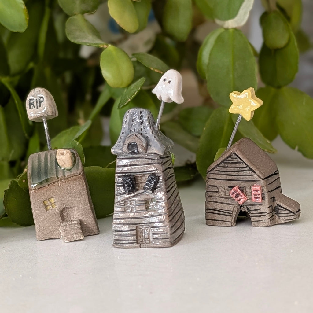 Haunted Hamlet Tiny Houses