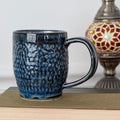 Carved Raindrops Mug