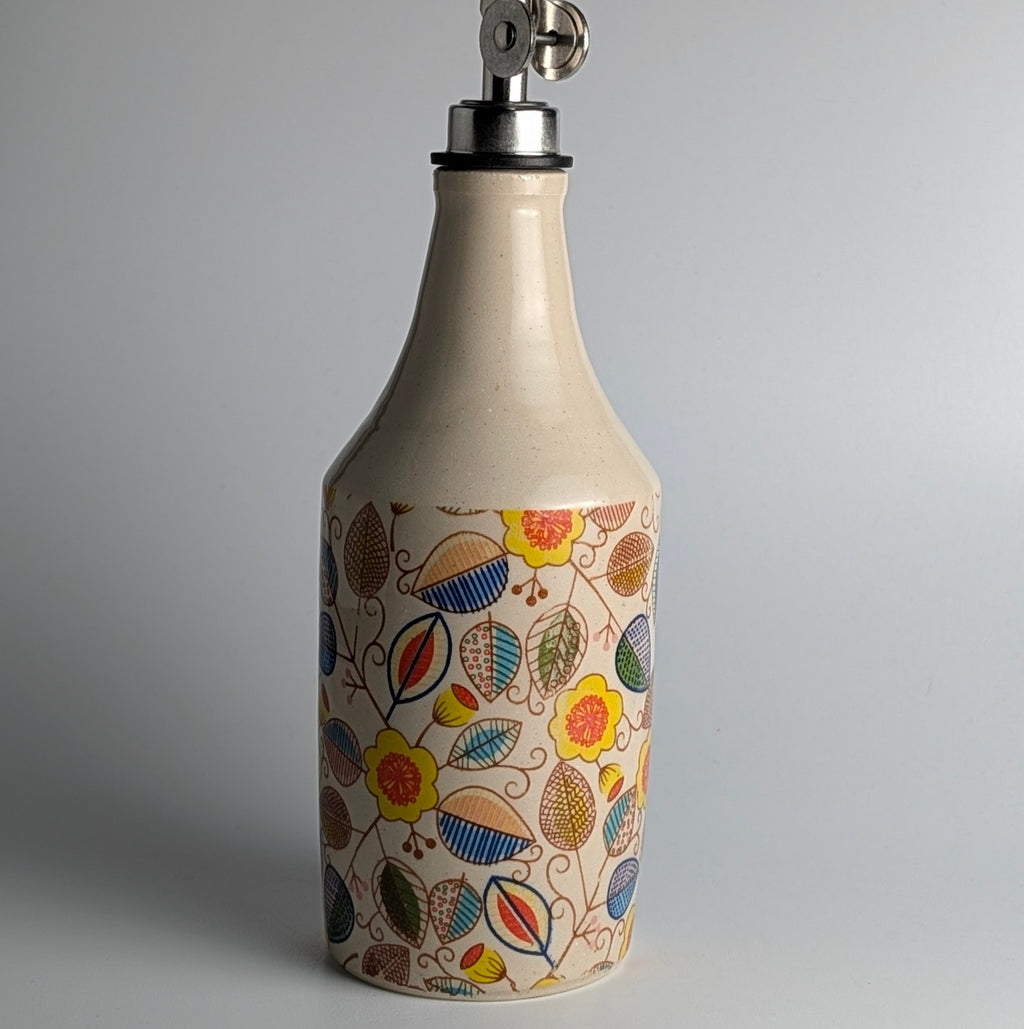 Wildflower Vine Olive Oil Bottle