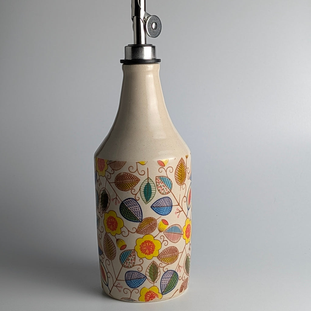 Wildflower Vine Olive Oil Bottle