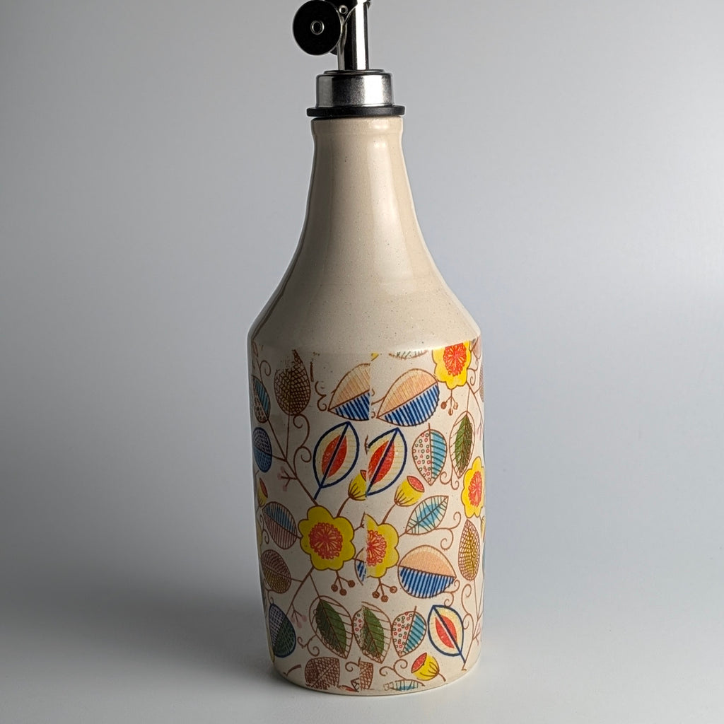 Wildflower Vine Olive Oil Bottle