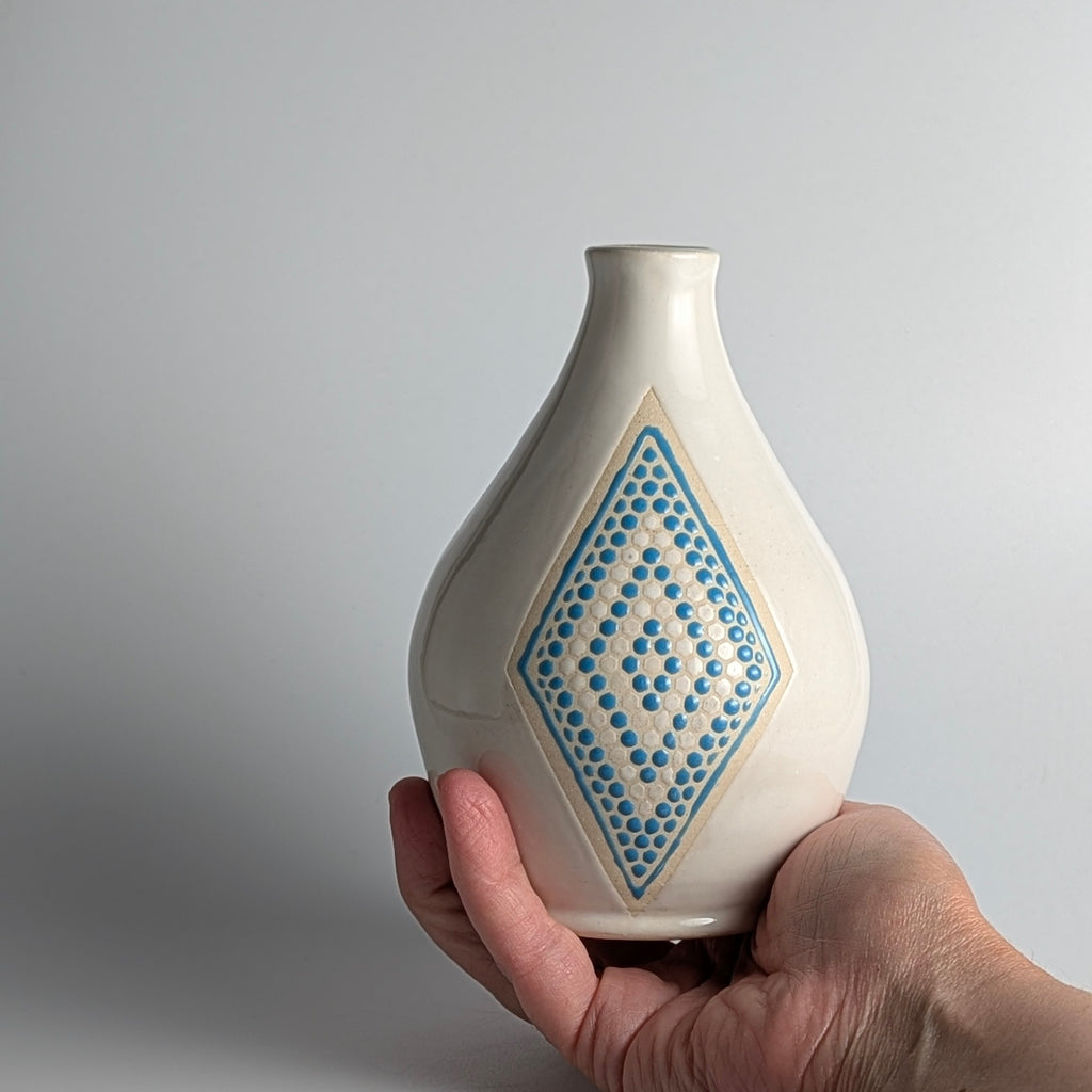 Mosaic Bloomlight Vase Lamp