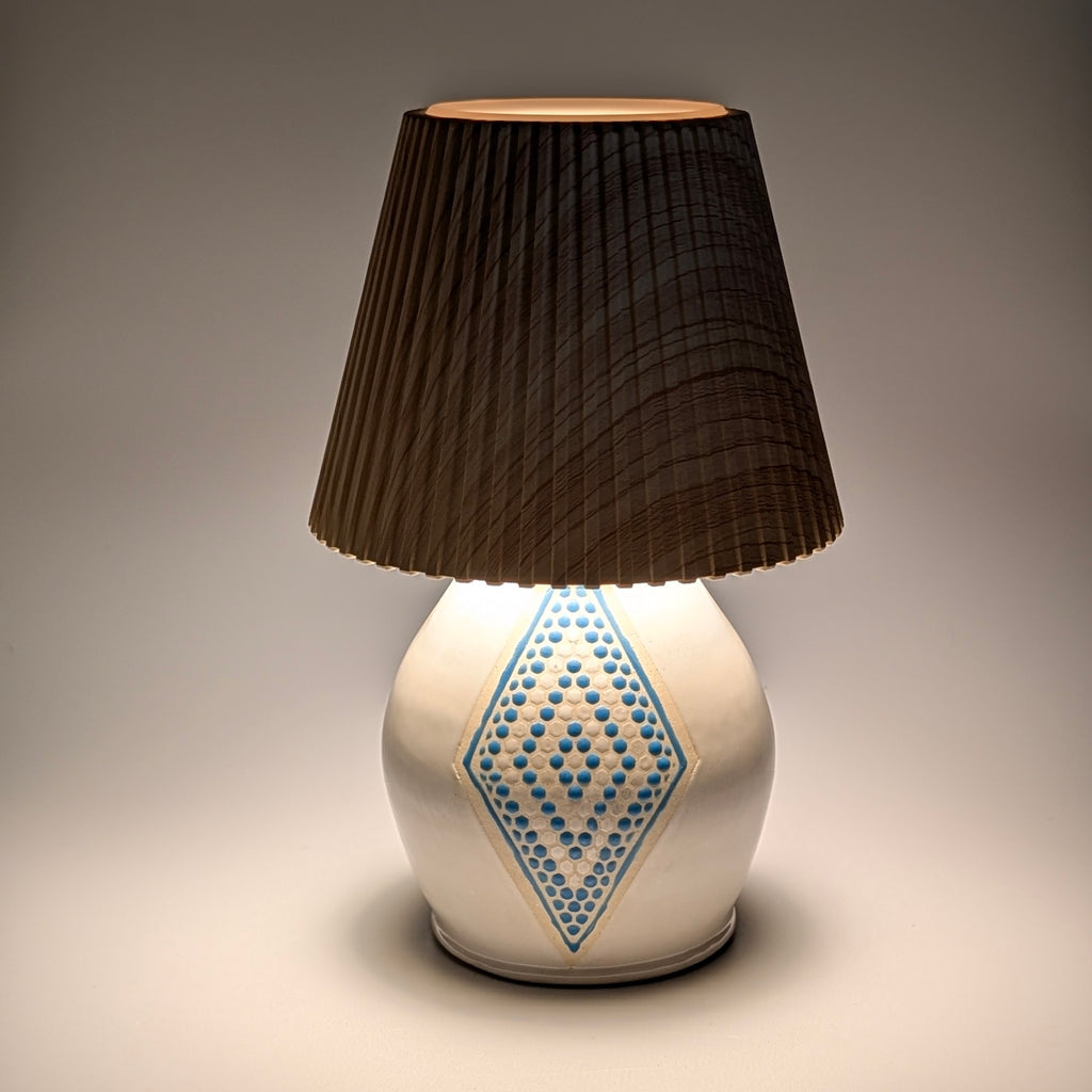 Mosaic Bloomlight Vase Lamp