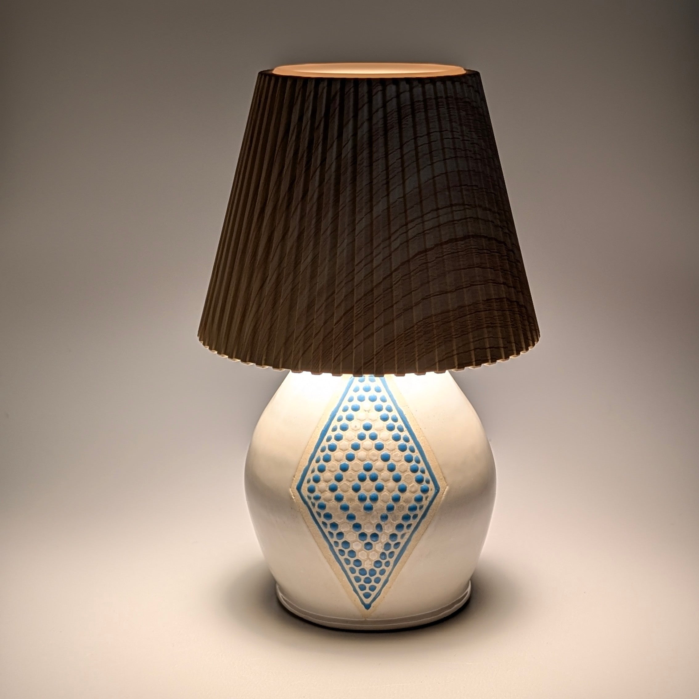 Mosaic Bloomlight Vase Lamp