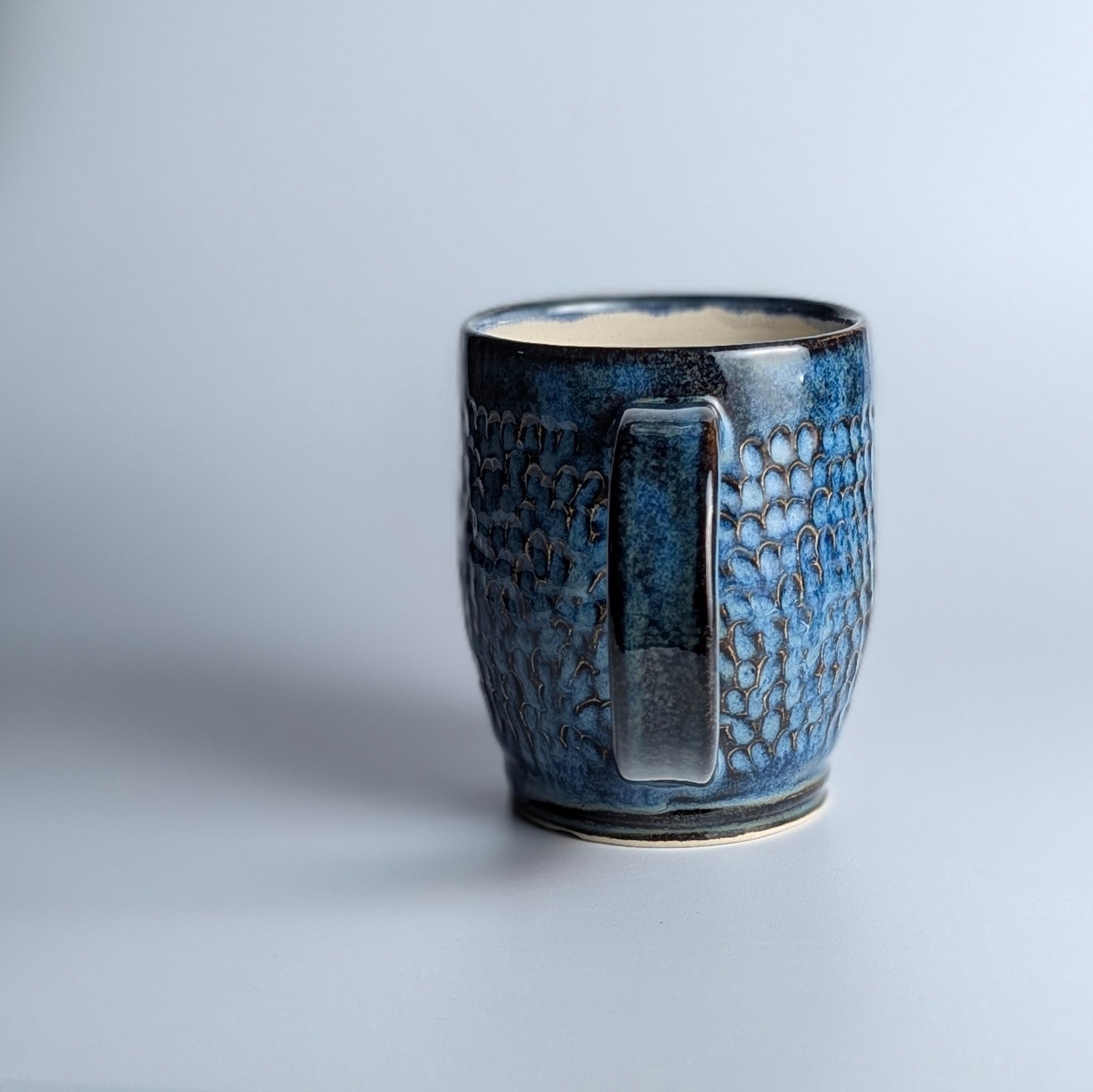 Carved Raindrops Mug